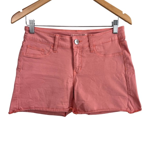 Daytrip Pants - Buckle Daytrip Refined Lynx Stretch Cuffed Short Coral sz 26